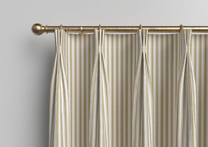 Lace Stripes, Treasure - Made to Measure Curtains - Image 11